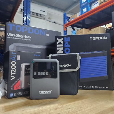 VC OBD - Máy chẩn đoán ô tô và đọc lỗi 4.0 9 TOPDON V1200 Air – Kích bình 1200A tích hợp bơm lốp 150 PSI