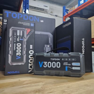 VC OBD - Máy chẩn đoán ô tô và đọc lỗi 4.0 6 TOPDON V3000 – Kích Bình 3000A Cho SUV & Xe Động Cơ Lớn