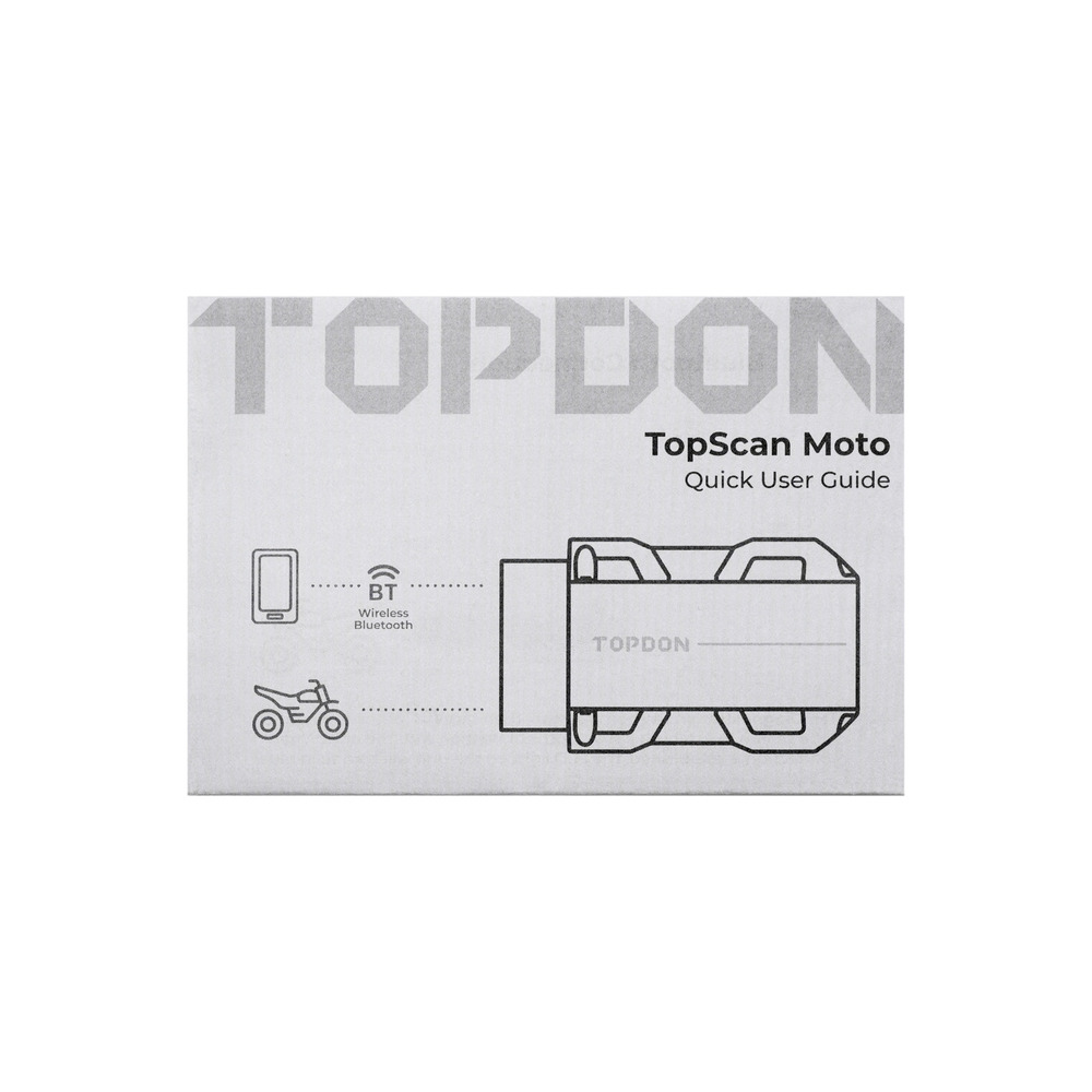 TOPDON TopScan Moto 1Y – Máy chẩn đoán xe máy bỏ túi, kết nối điện thoại 2 TOPDON TopScan Moto 1Y – Máy chẩn đoán xe máy bỏ túi, kết nối điện thoại - Ảnh 2